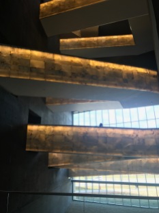 Inside: museum has five floors
